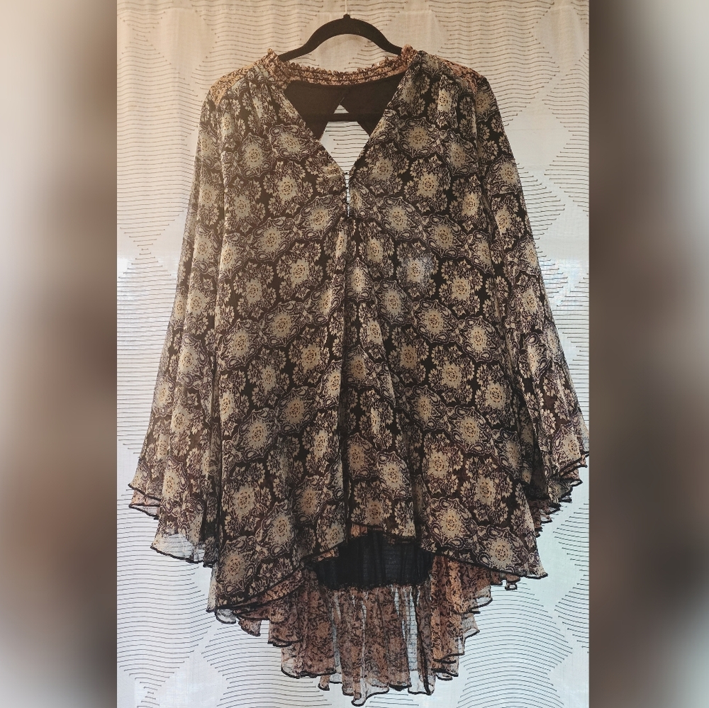 *SOLD*Free People Gabi Tunic Dress Size Small - Picture 6 of 6